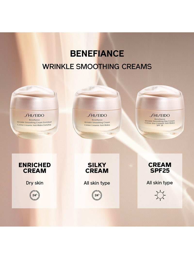 Shiseido wrinkle smoothing cream enriched 50ml (British brand)