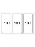 BLANCO manual under counter 3 section pull-out kitchen bin 39L - British product
