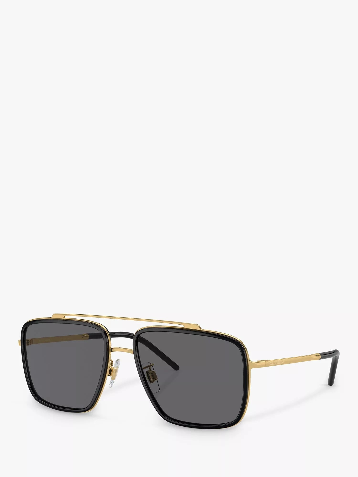 Dolce & Gabbana men's polarised square sunglasses 57mm (British brand)