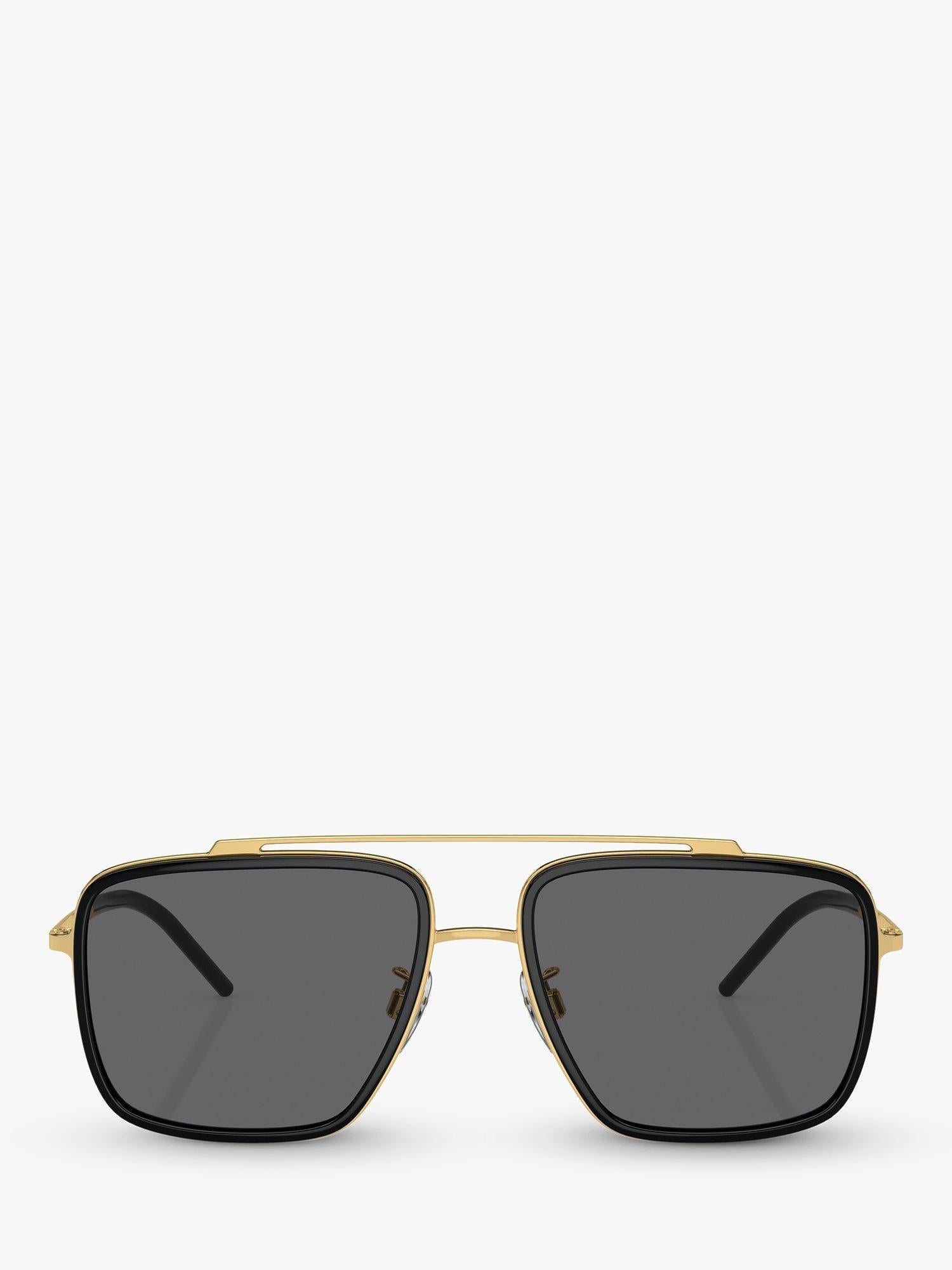 Dolce & Gabbana men's polarised square sunglasses 57mm (British brand)