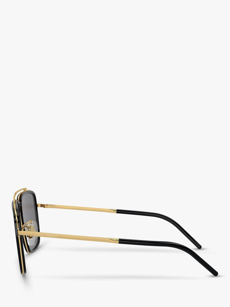 Dolce & Gabbana men's polarised square sunglasses 57mm (British brand)