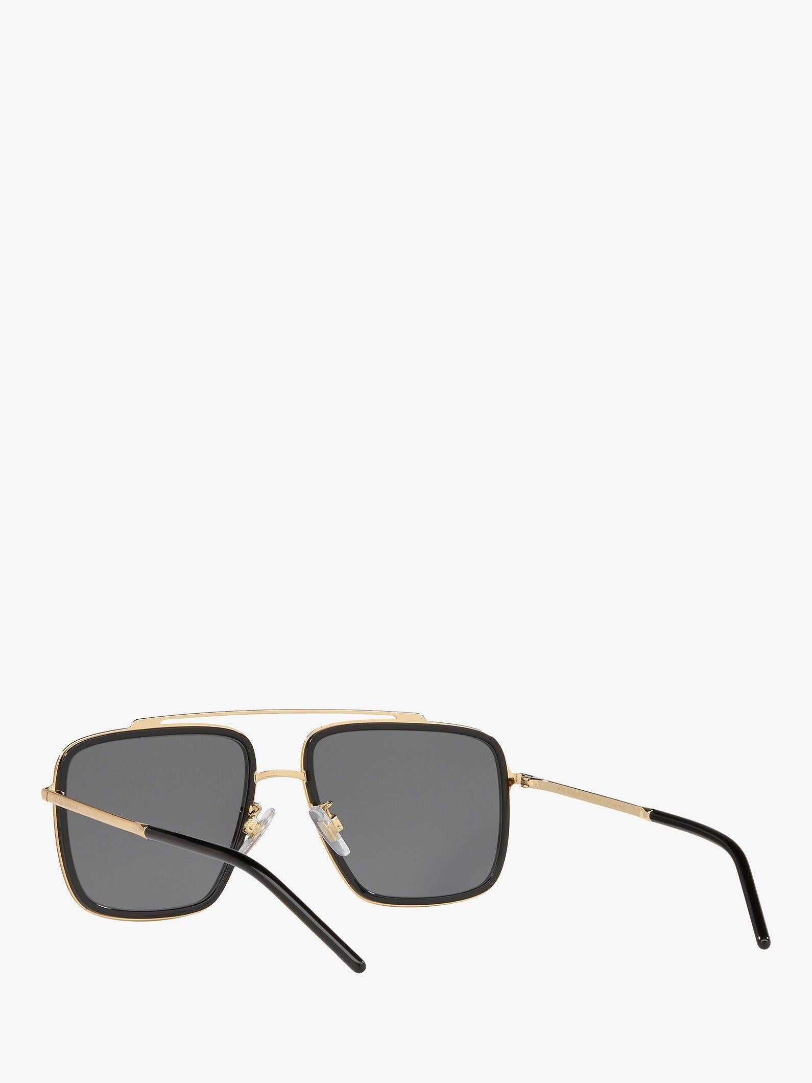 Dolce & Gabbana men's polarised square sunglasses 57mm (British brand)