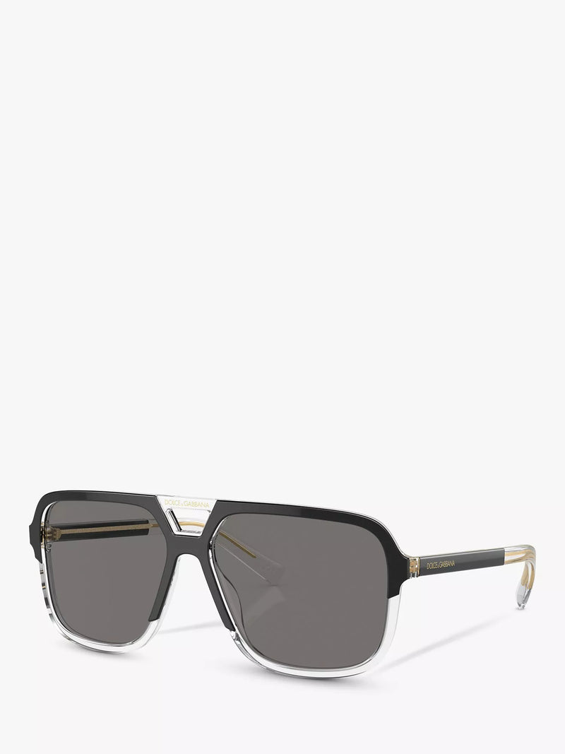 Dolce & Gabbana polarised square sunglasses 58mm, UK version