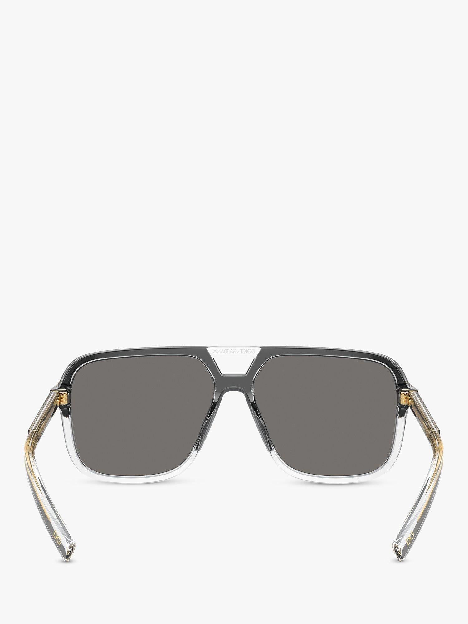 Dolce & Gabbana polarised square sunglasses 58mm, UK version