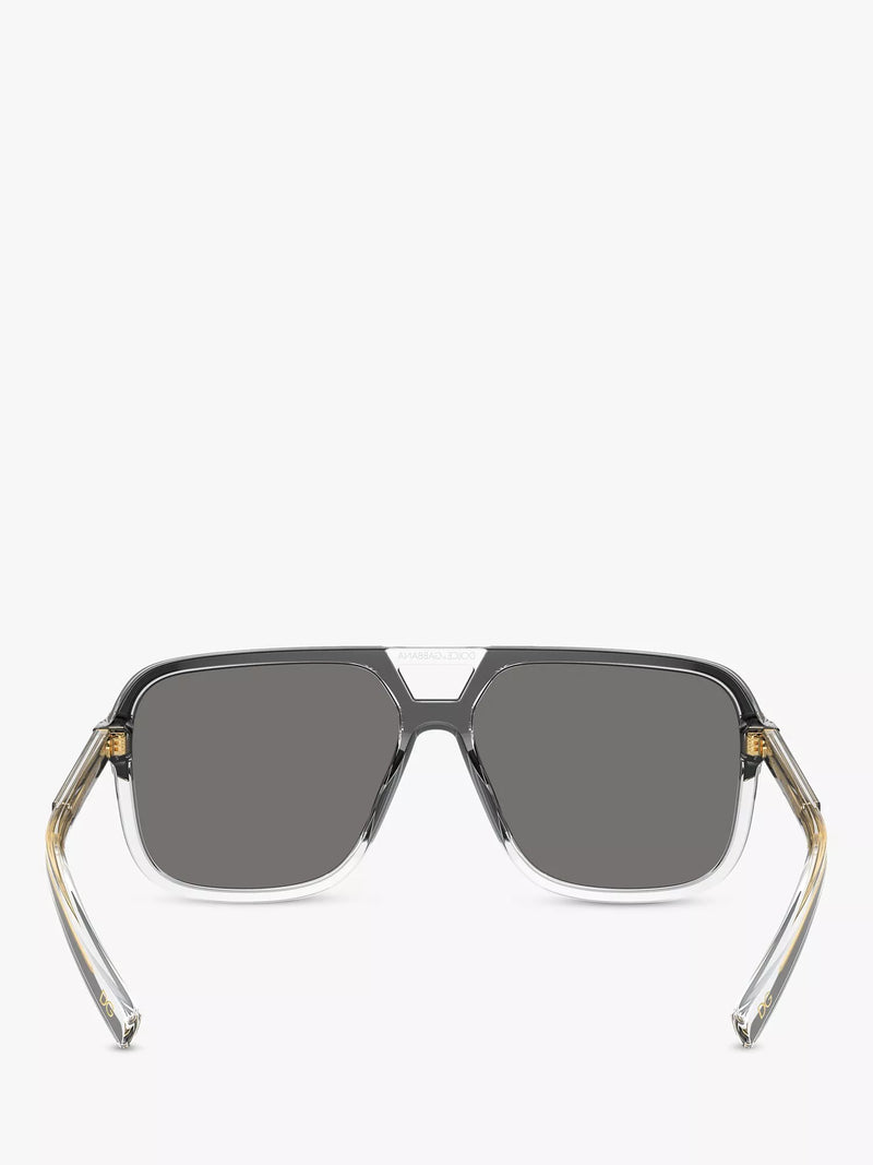 Dolce & Gabbana polarised square sunglasses 58mm, UK version