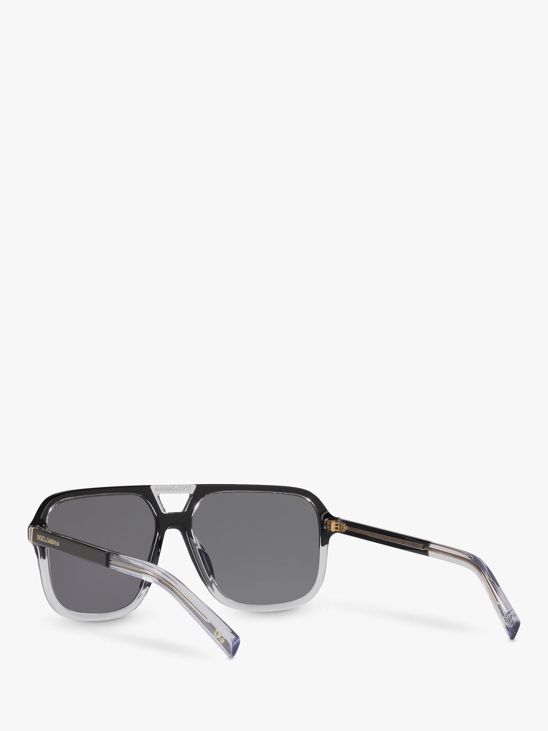 Dolce & Gabbana polarised square sunglasses 58mm, UK version