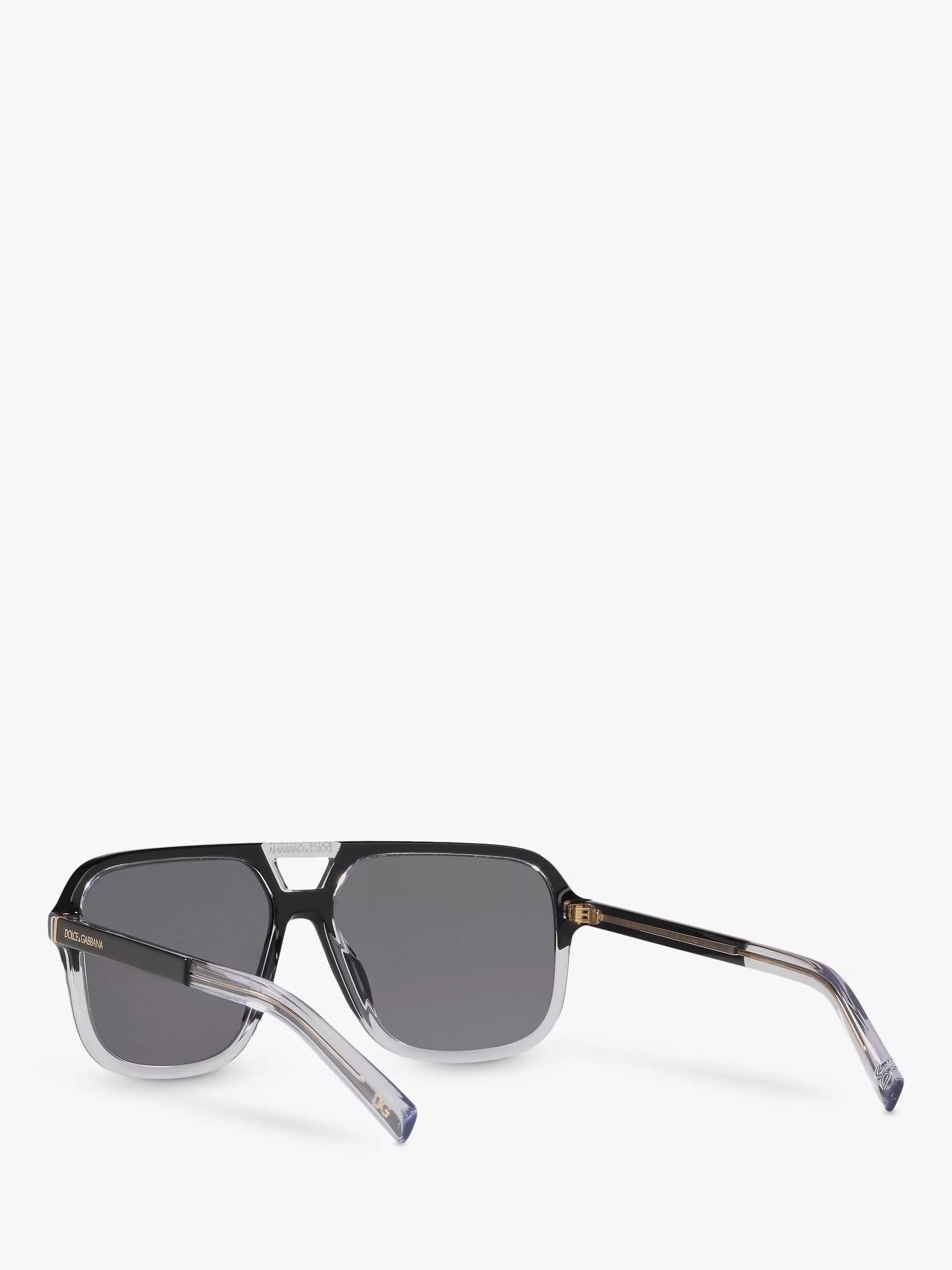 Dolce & Gabbana polarised square sunglasses 58mm, UK version