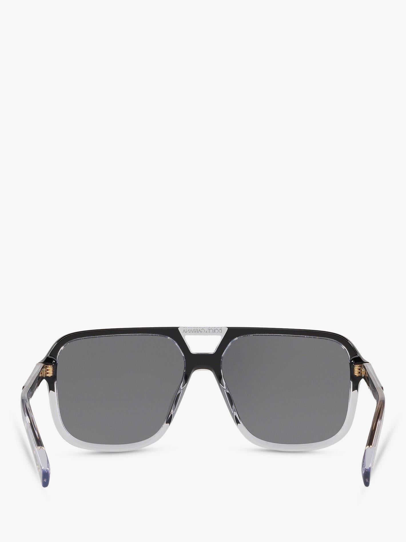 Dolce & Gabbana polarised square sunglasses 58mm, UK version
