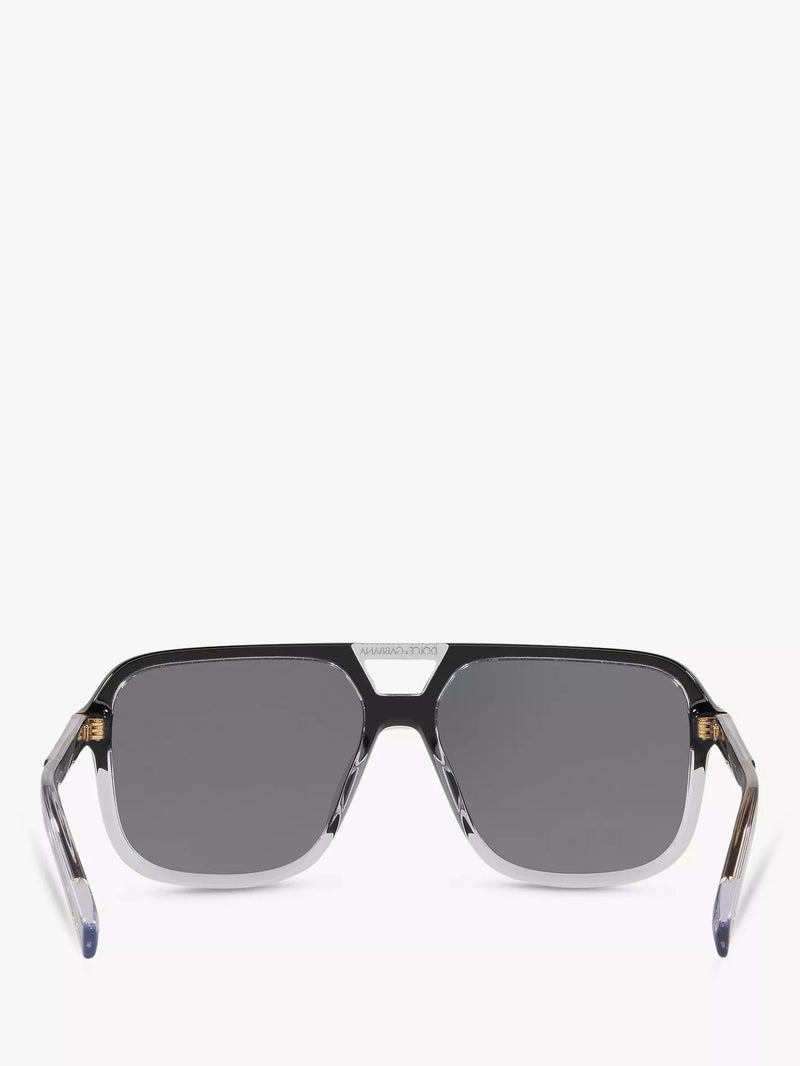 Dolce & Gabbana polarised square sunglasses 58mm, UK version