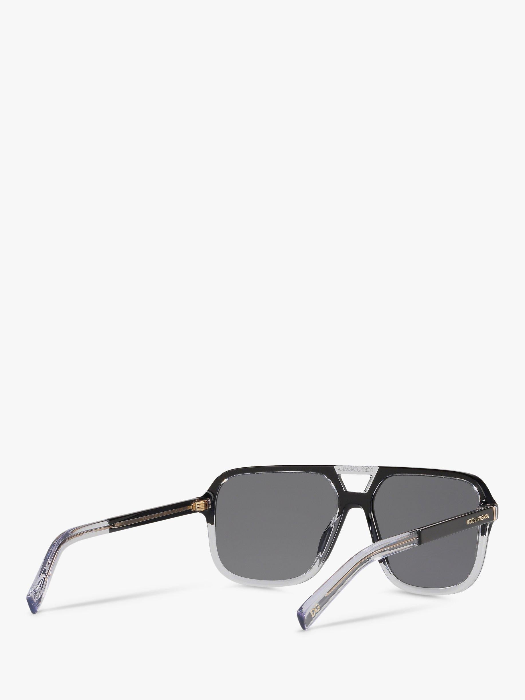 Dolce & Gabbana polarised square sunglasses 58mm, UK version