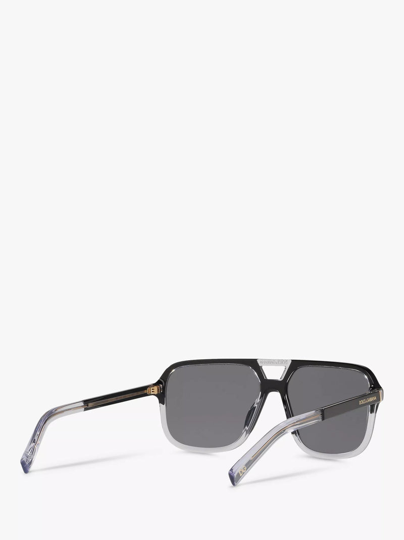 Dolce & Gabbana polarised square sunglasses 58mm, UK version