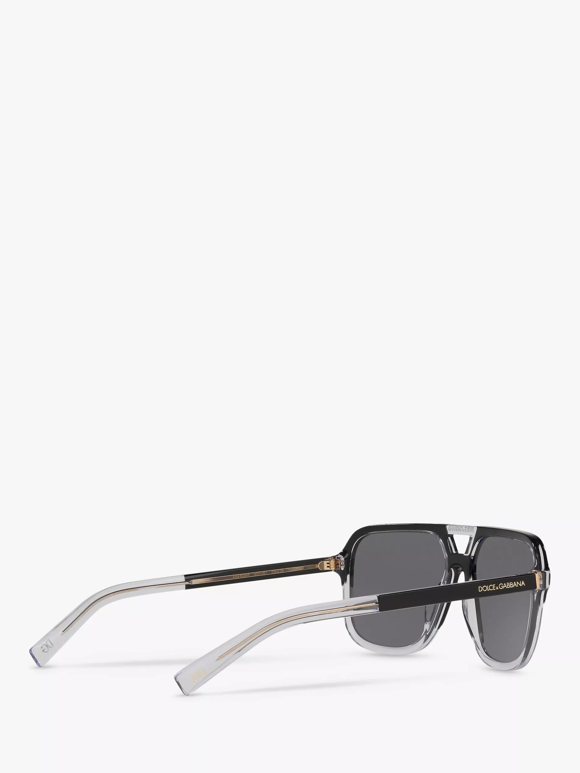 Dolce & Gabbana polarised square sunglasses 58mm, UK version