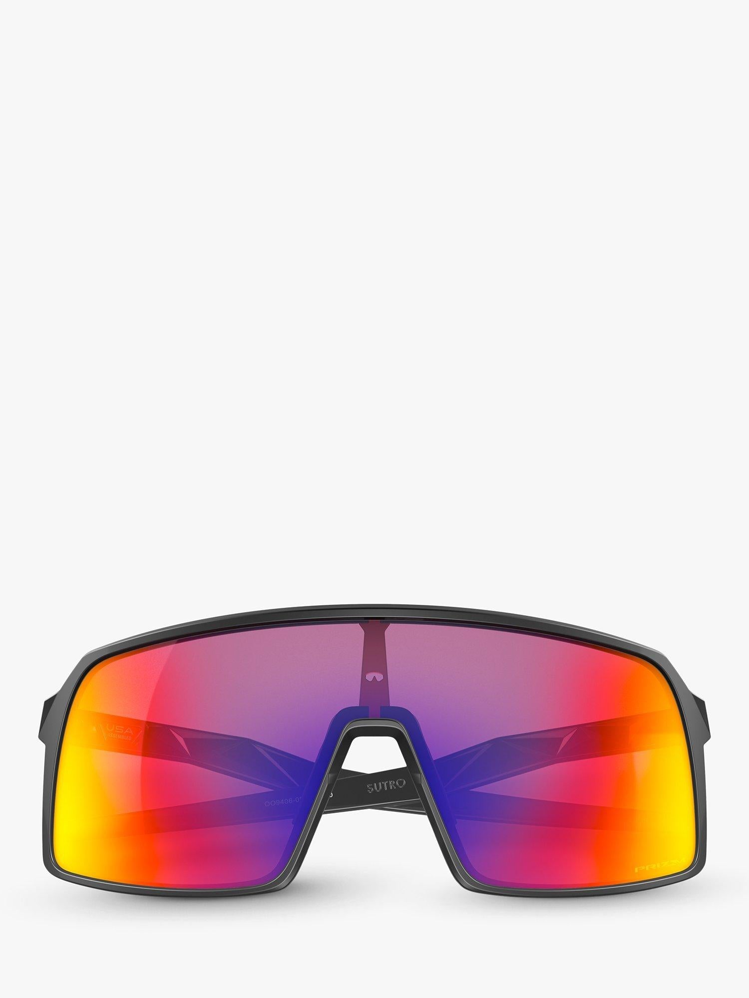 Oakley Sutro Prizm rectangular sunglasses with gradient lenses, imported from the UK