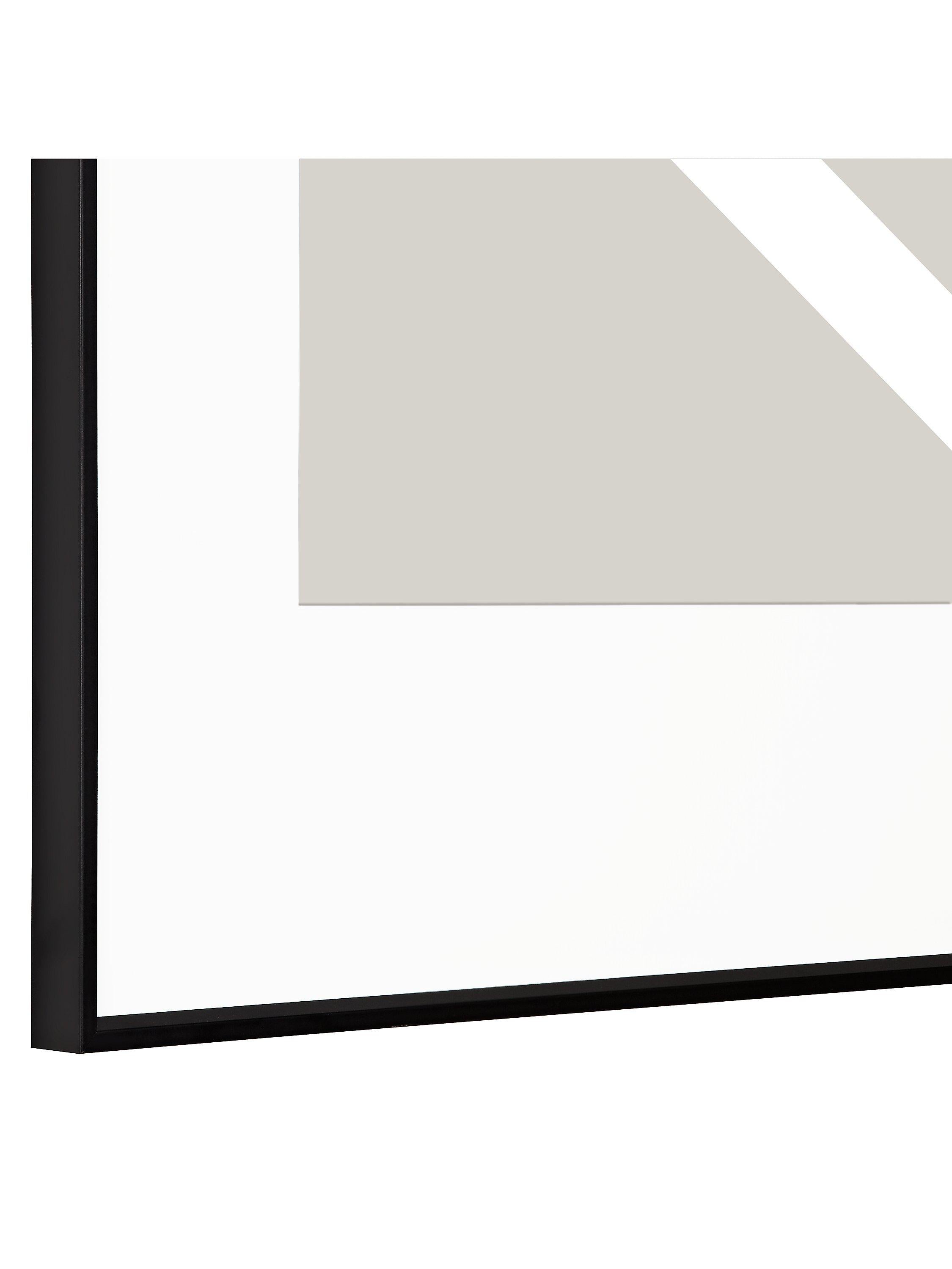 John Lewis aluminium/acrylic photo frame A1/A2 with mount, UK version