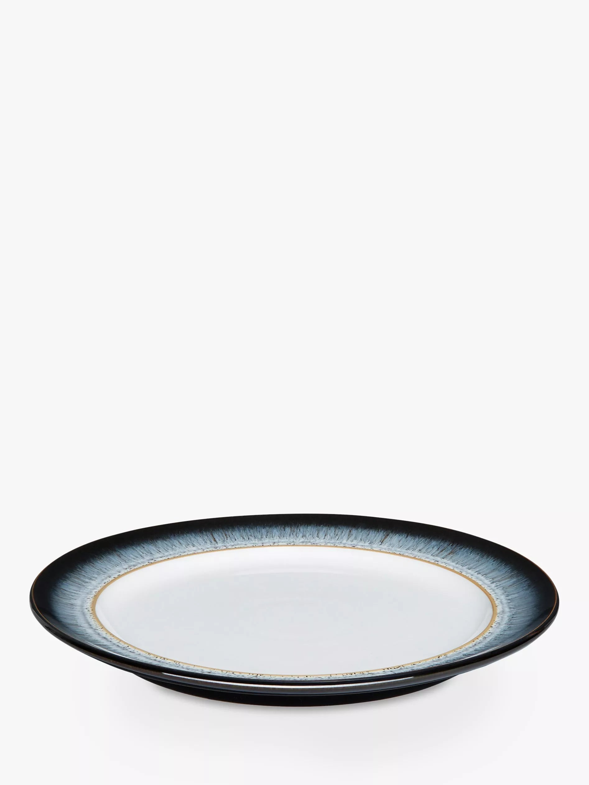 Denby Halo dinner plate 28cm black/multi - British product