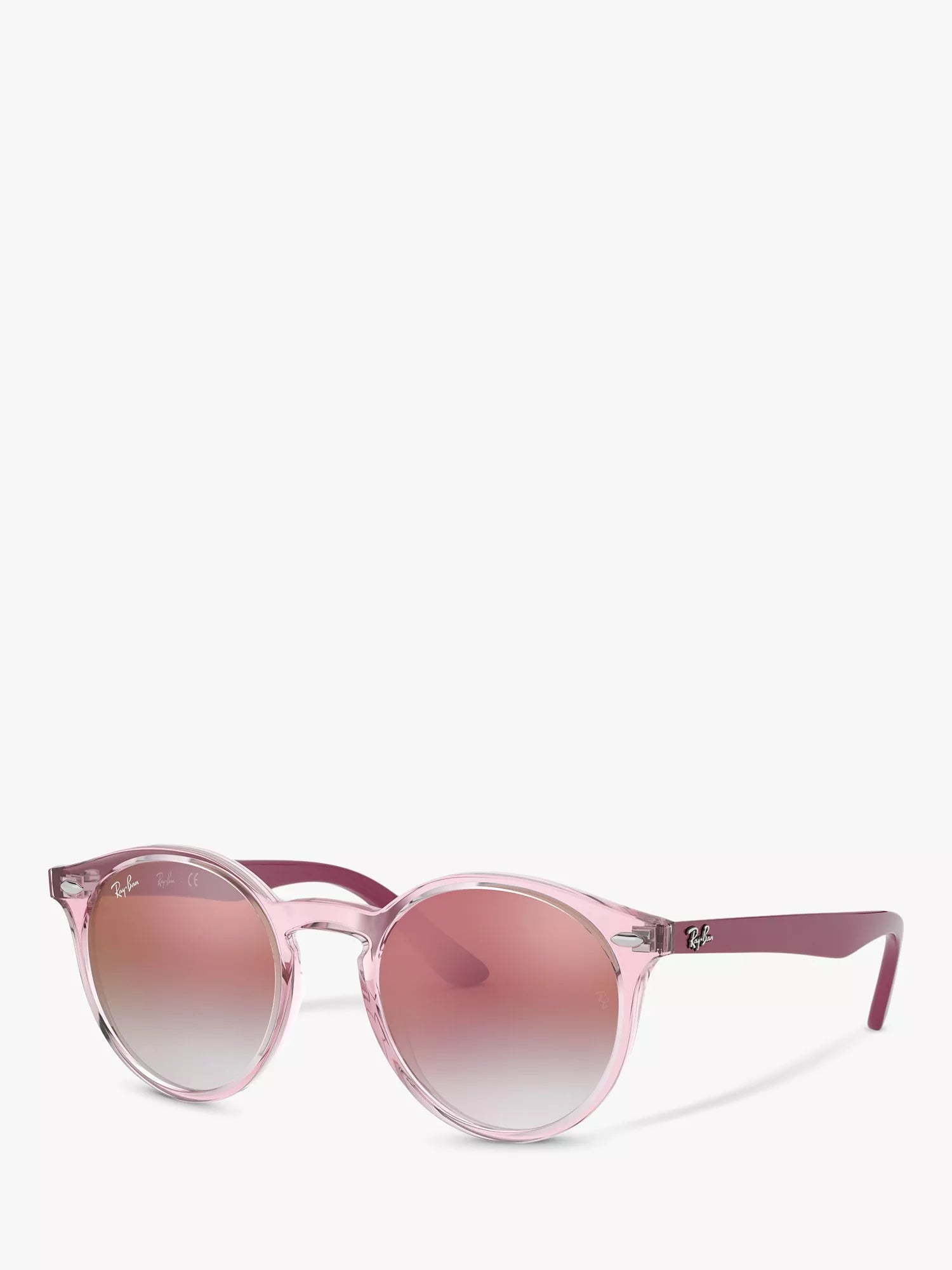 Ray-Ban Junior round pink sunglasses 44mm - British product