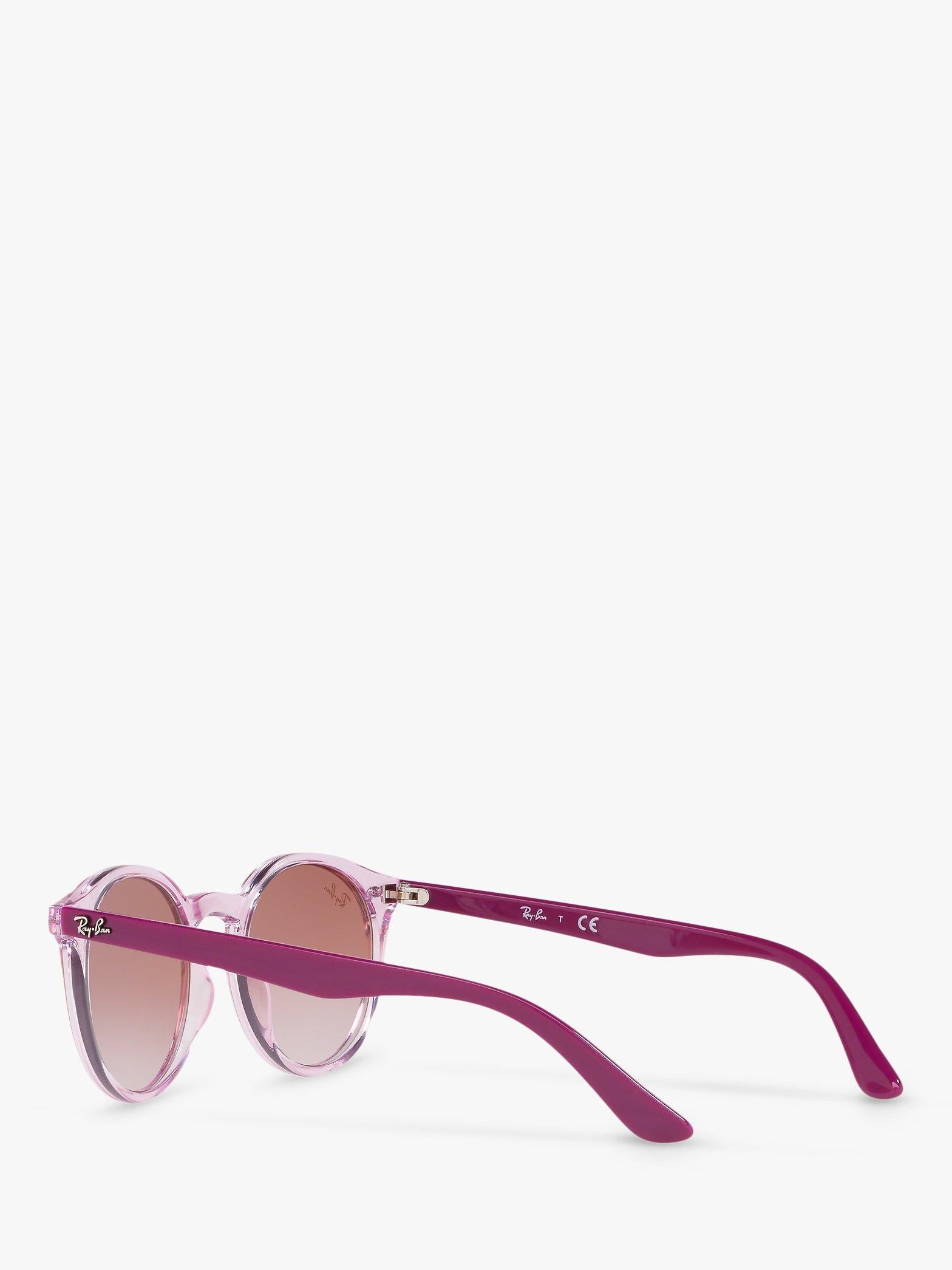 Ray-Ban Junior round pink sunglasses 44mm - British product