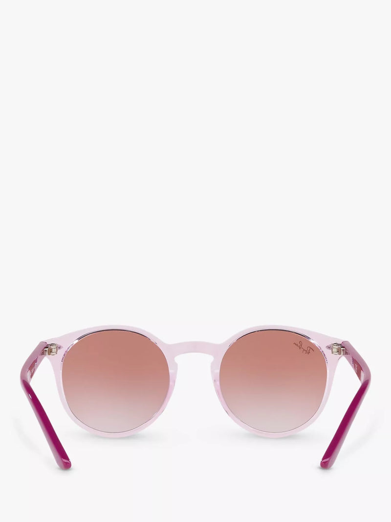 Ray-Ban Junior round pink sunglasses 44mm - British product
