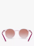 Ray-Ban Junior round pink sunglasses 44mm - British product