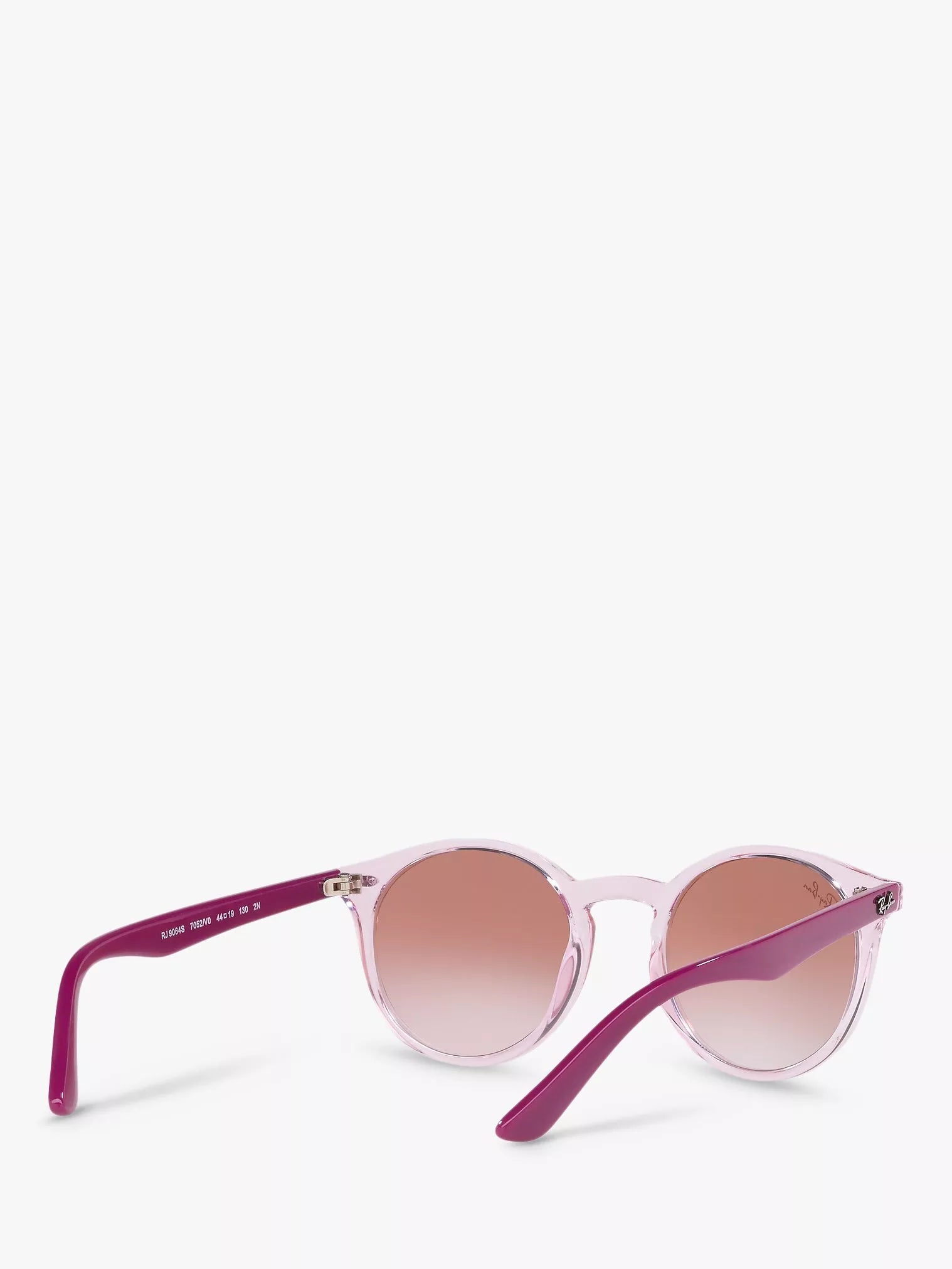 Ray-Ban Junior round pink sunglasses 44mm - British product