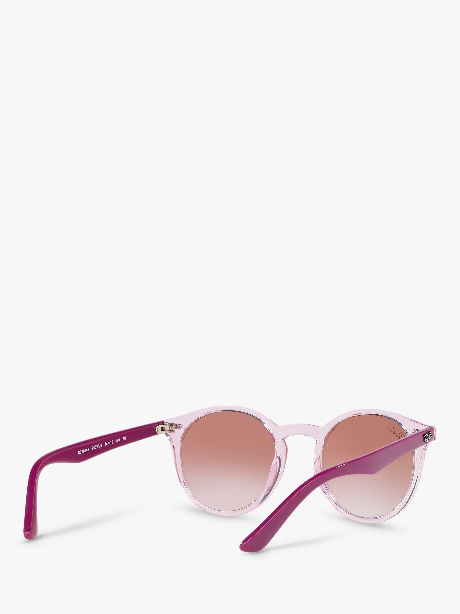 Ray-Ban Junior round pink sunglasses 44mm - British product