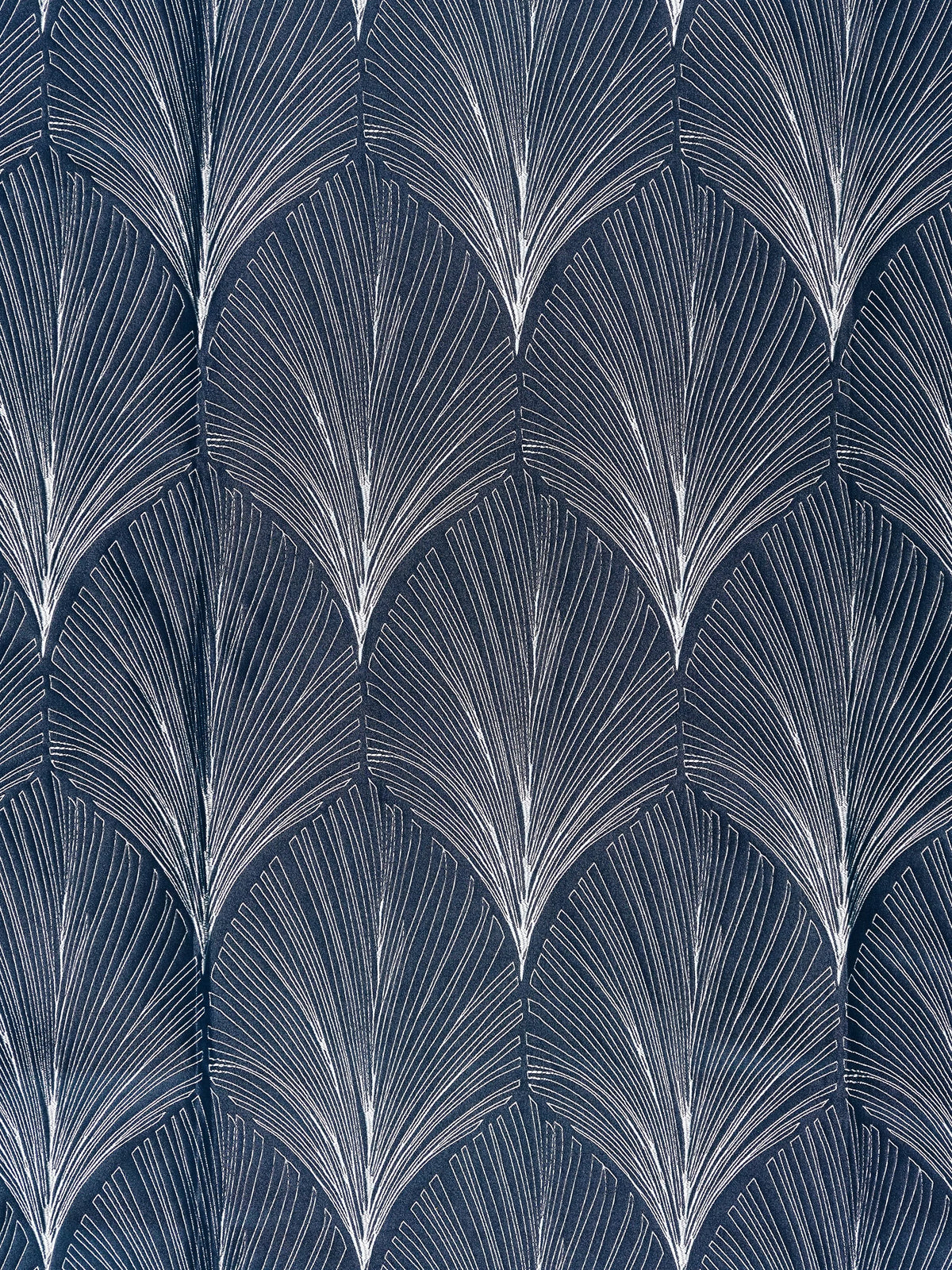 John Lewis deco fan furnishing fabric 142cm, imported from the UK