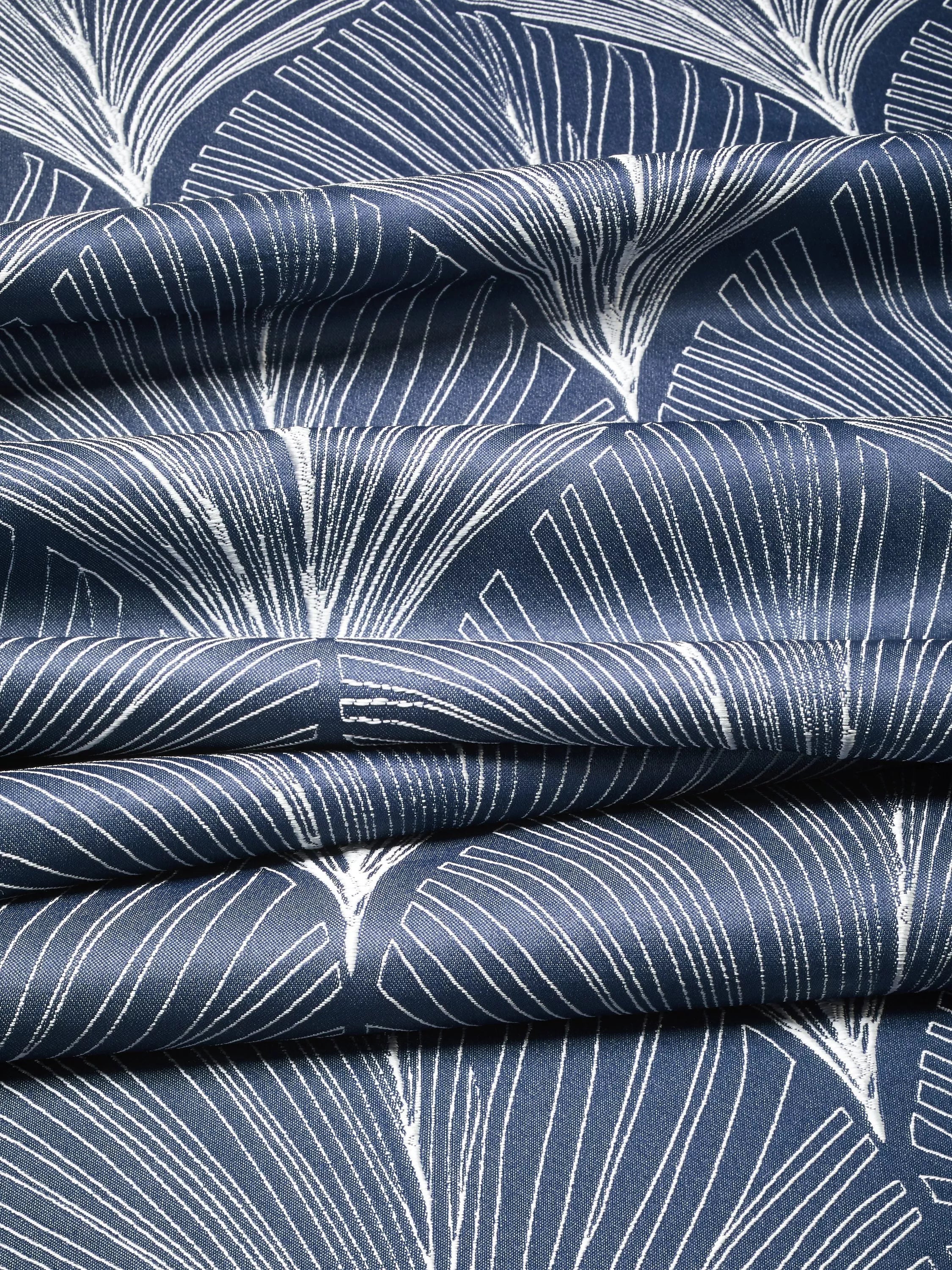 John Lewis deco fan furnishing fabric 142cm, imported from the UK
