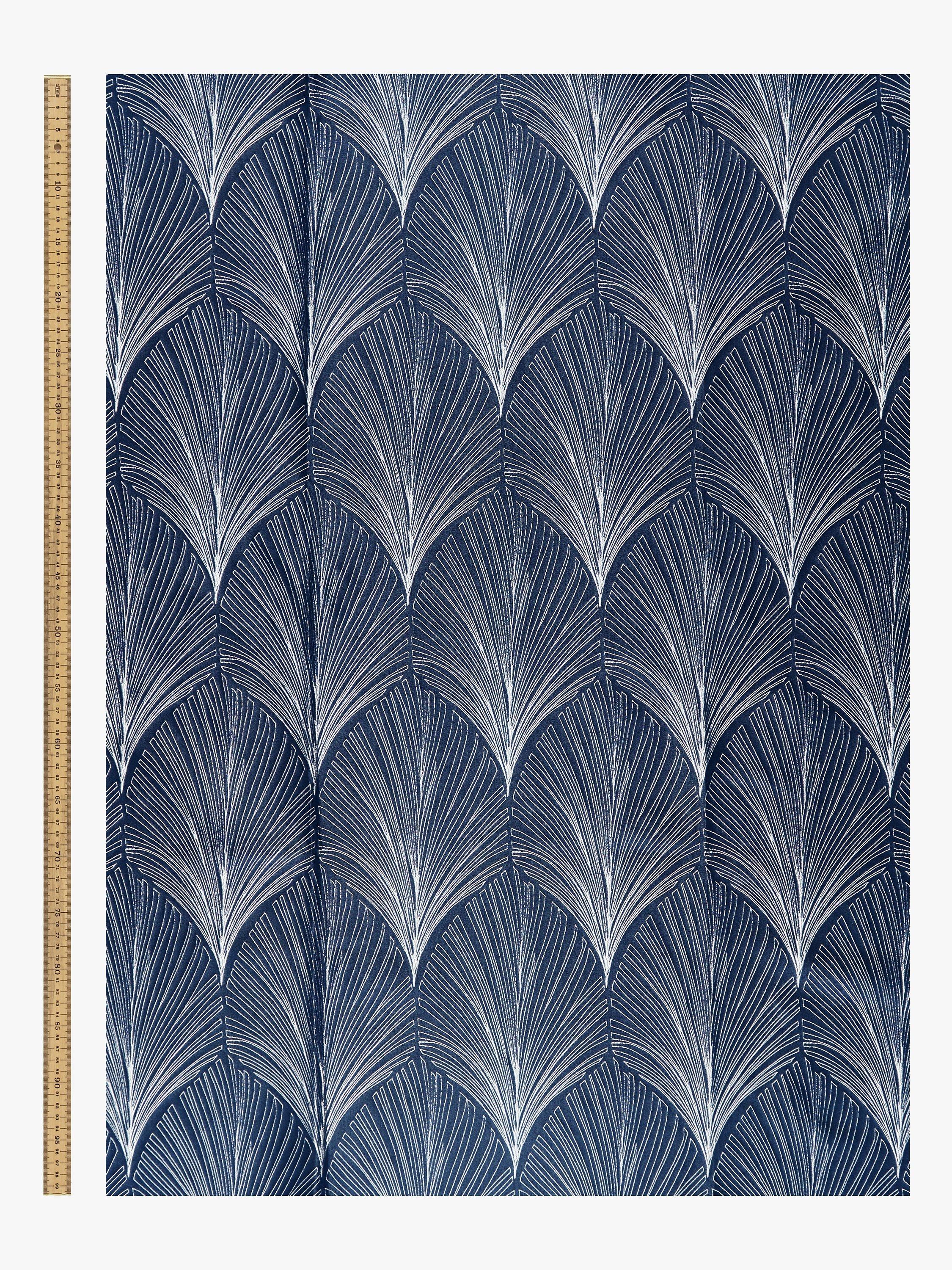John Lewis deco fan furnishing fabric 142cm, imported from the UK