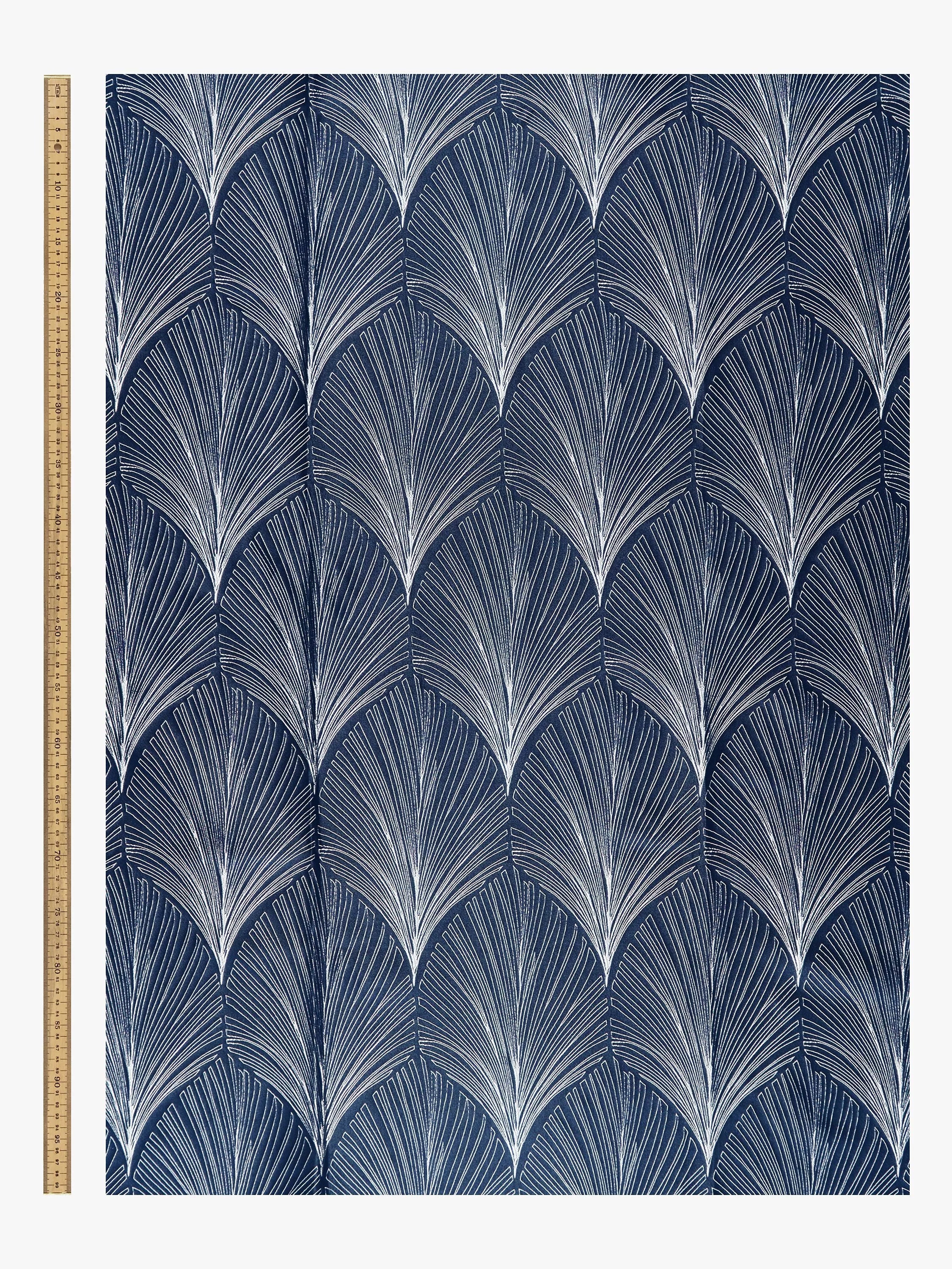 John Lewis deco fan furnishing fabric 142cm, imported from the UK