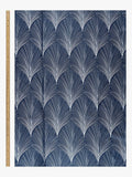 John Lewis deco fan furnishing fabric 142cm, imported from the UK