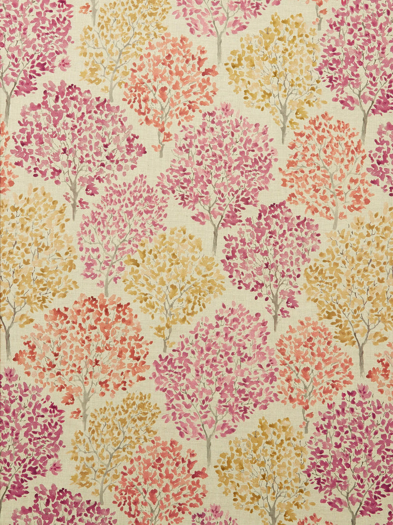 John Lewis Leckford Trees furnishing fabric autumn design 142cm (British brand)