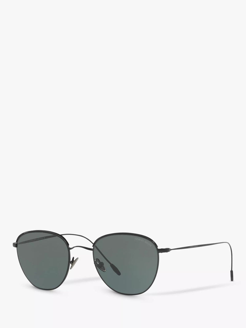 Giorgio Armani AR6048 Men's Oval Sunglasses
