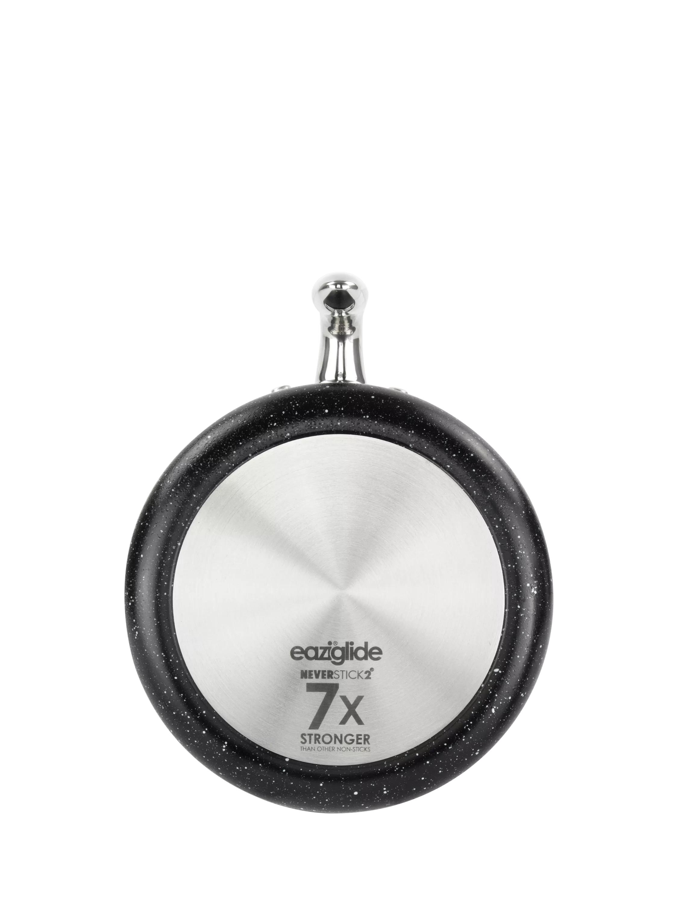 Eaziglide Neverstick2 Aluminium Non-Stick Sauce Pot, Black, 16cm - British product