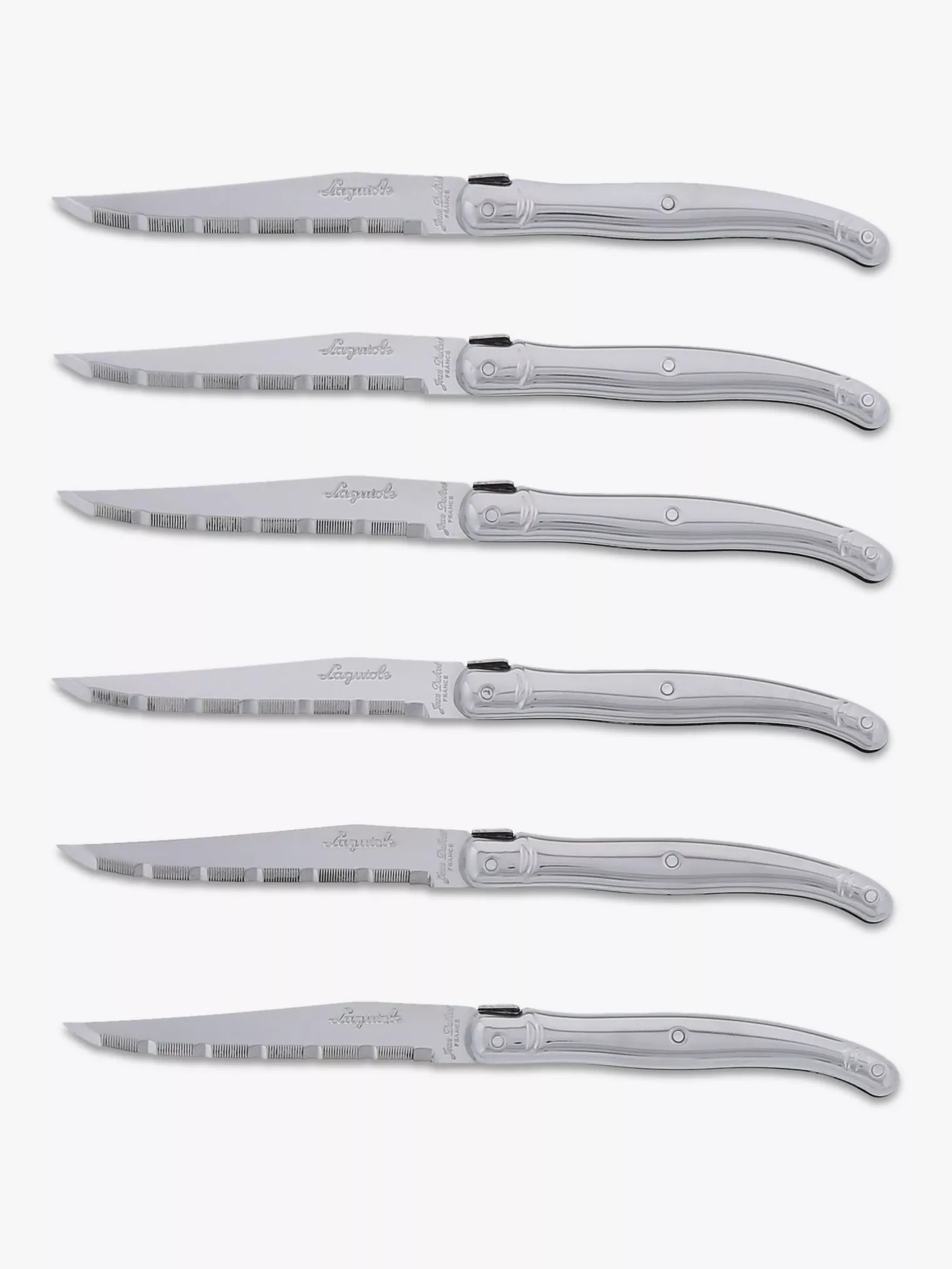 Laguiole steak knife set 6-piece, UK version