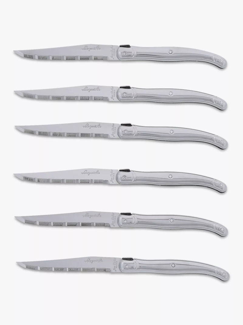 Laguiole steak knife set 6-piece, UK version