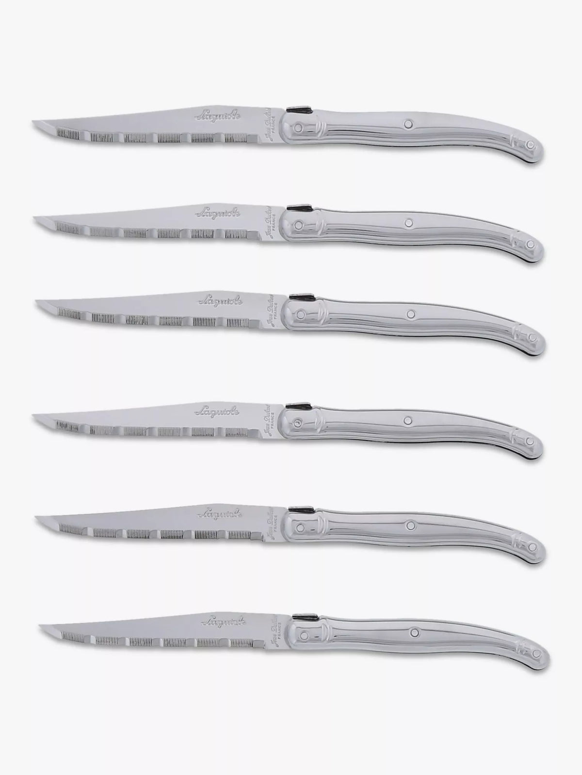 Laguiole steak knife set 6-piece, UK version