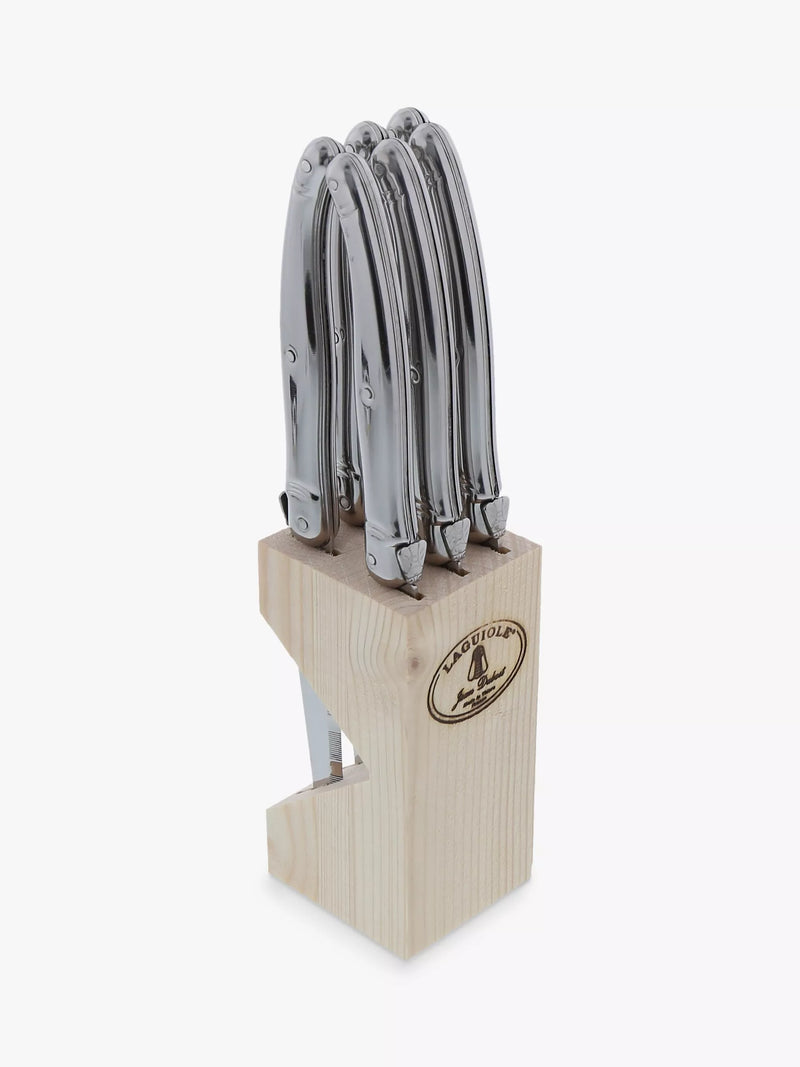 Laguiole steak knife set 6-piece, UK version
