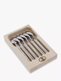 Laguiole stainless steel teaspoons set of 6, imported from the UK