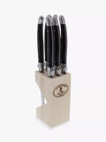 Laguiole stainless steel serrated steak knife set of 6, UK version