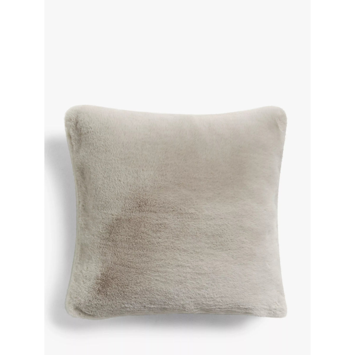 Faux Fur Cushion with Mocha Ombre Effect