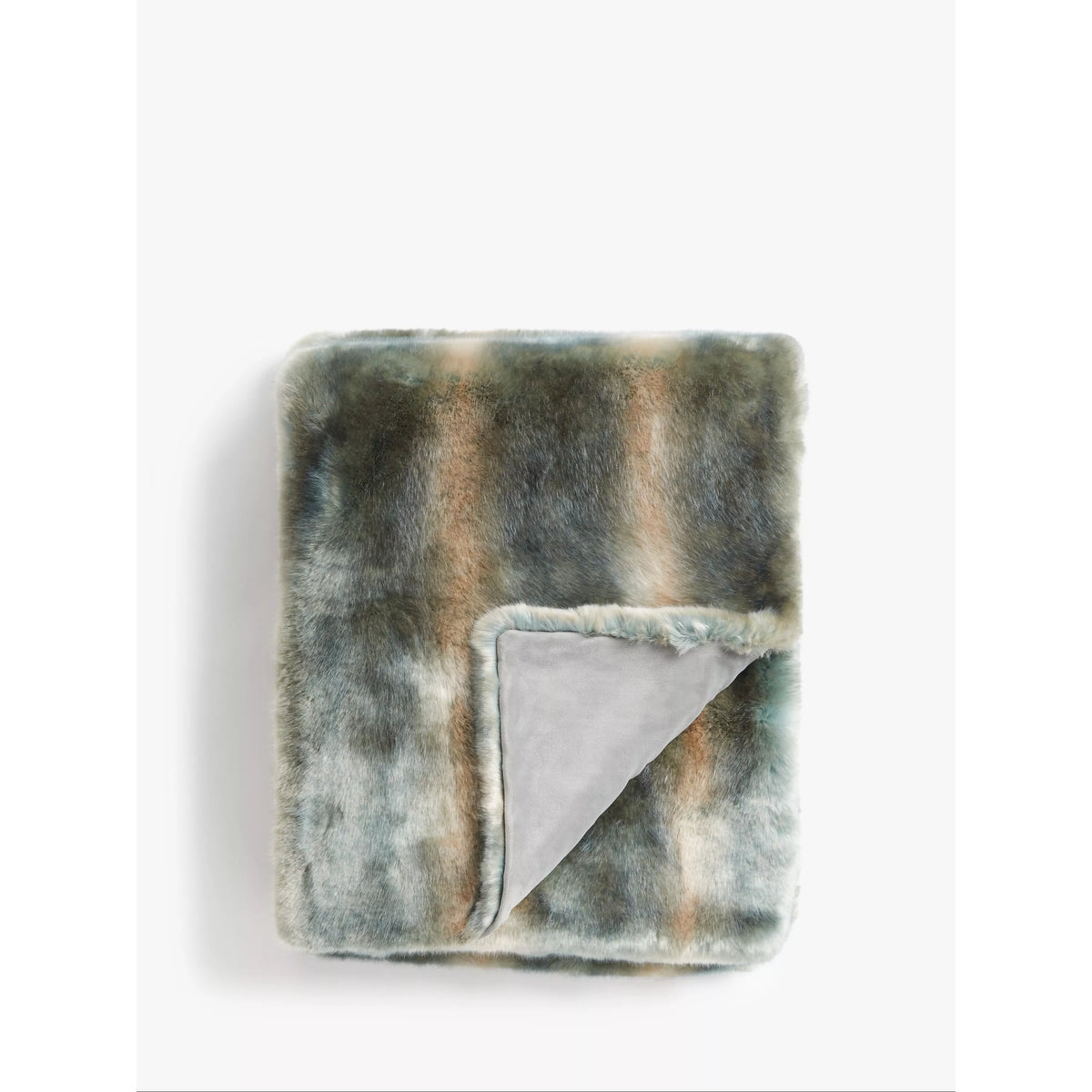 John Lewis faux fur throw blanket 150x200cm, imported from the UK