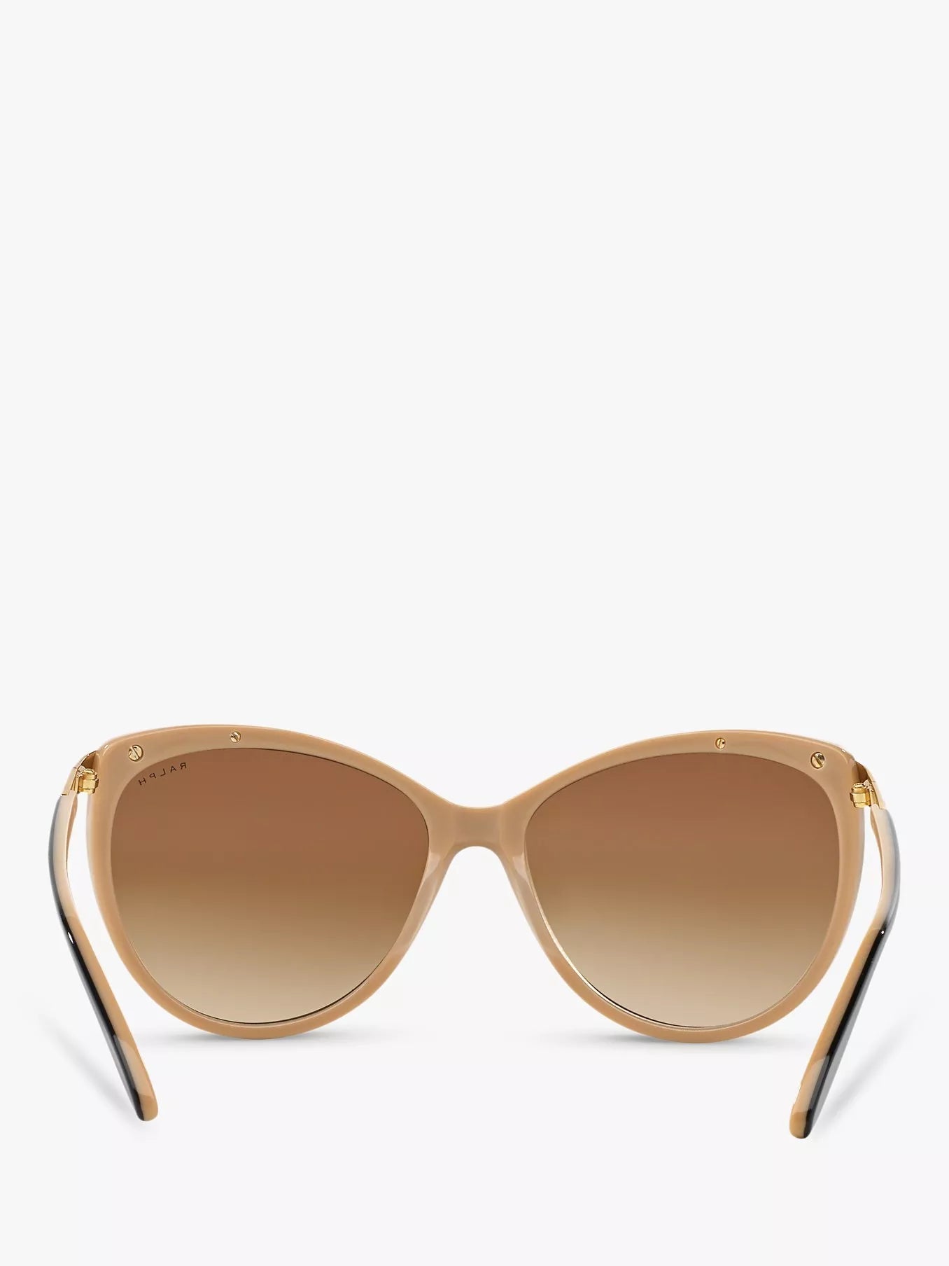 Ralph Lauren women's cat's eye sunglasses black gradient, imported from the UK