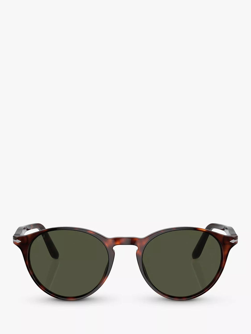 Persol oval sunglasses tortoise green lens 50mm (British brand)