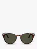 Persol oval sunglasses tortoise green lens 50mm (British brand)