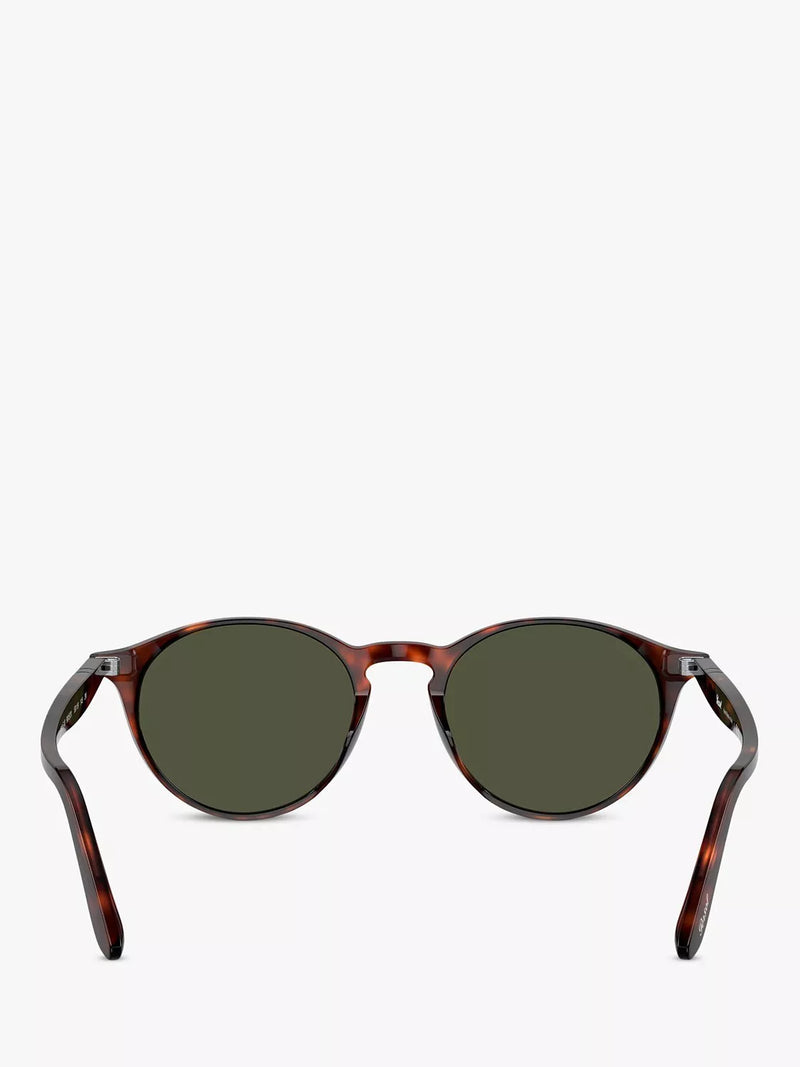 Persol oval sunglasses tortoise green lens 50mm (British brand)