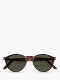 Persol oval sunglasses tortoise green lens 50mm (British brand)