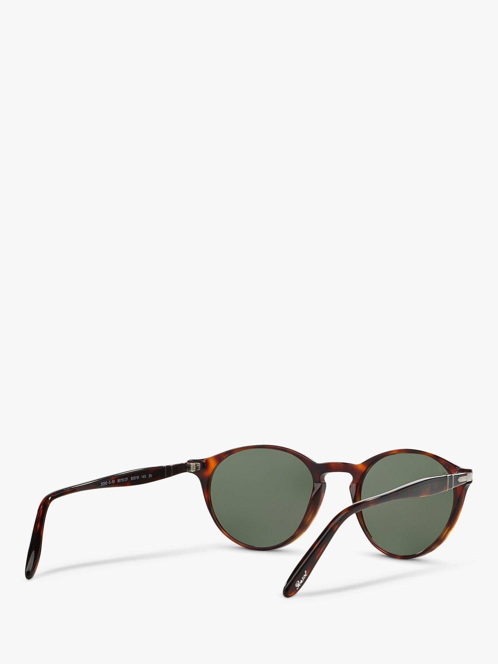 Persol oval sunglasses tortoise green lens 50mm (British brand)