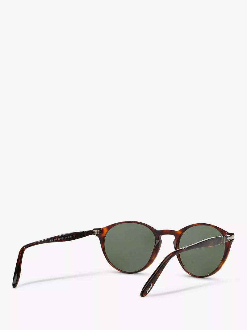 Persol oval sunglasses tortoise green lens 50mm (British brand)