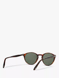 Persol oval sunglasses tortoise green lens 50mm (British brand)