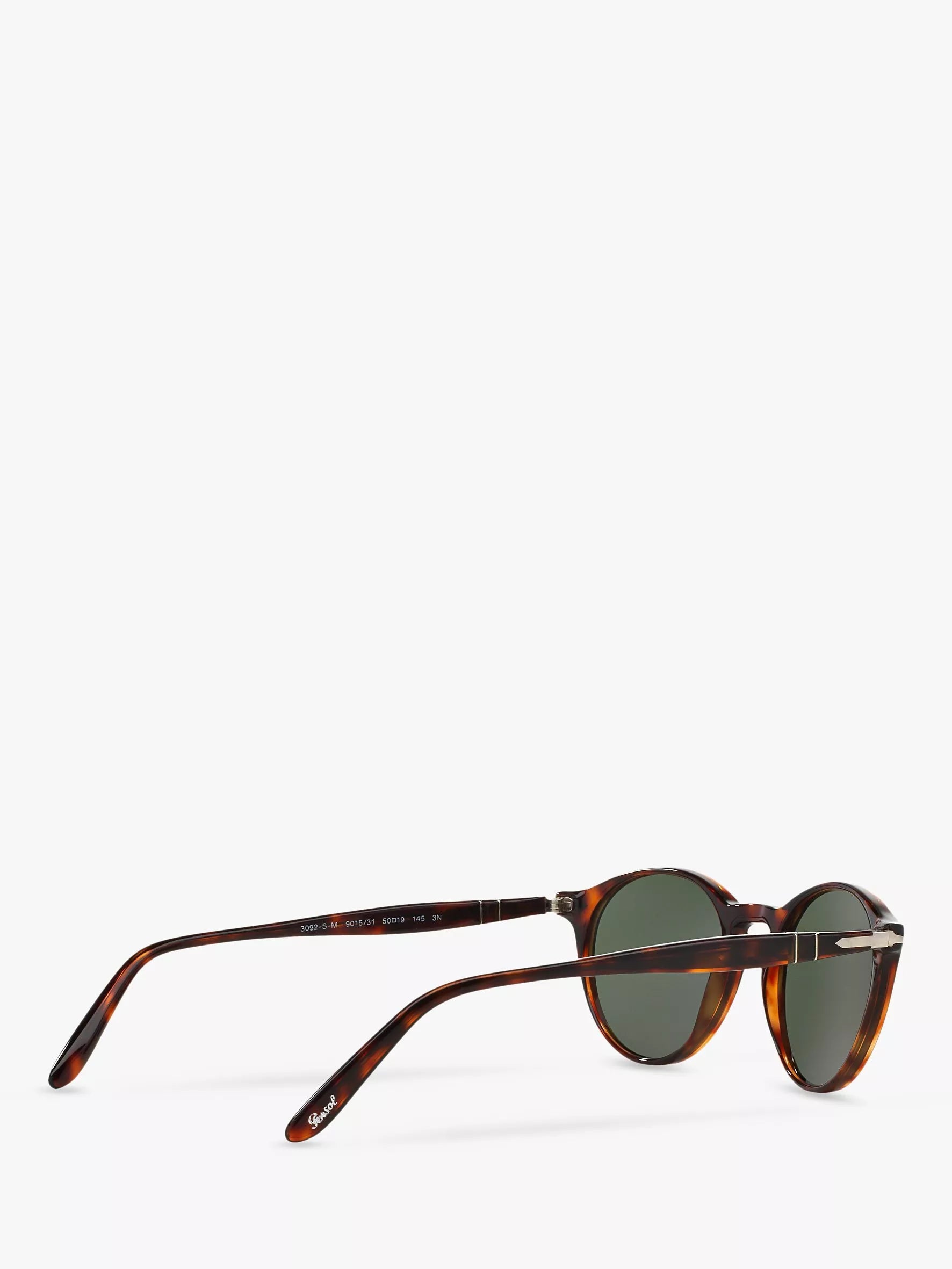Persol oval sunglasses tortoise green lens 50mm (British brand)